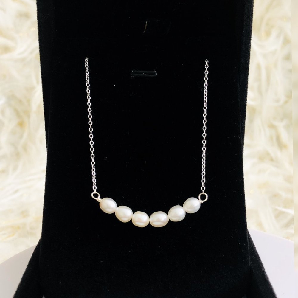Genuine Freshwater Pearl | 925 Sterling Si… - Picture 2 of 10